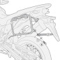 KAPPA STELAŻ KUFRÓW BOCZNYCH MONOKEY HONDA XL 750 Transalp '23-'25 - RÓWNIEŻ POD KUFRY MONOKEY KMS K'MISSION ALU
