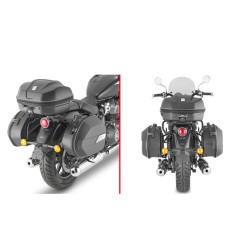 KAPPA STELAŻ KUFRÓW BOCZNYCH MONOKEY ROYAL ENFIELD SUPER METEOR 650 '23-'25, - RÓWNIEŻ POD KUFRY MONOKEY KMS K'MISSION ALU