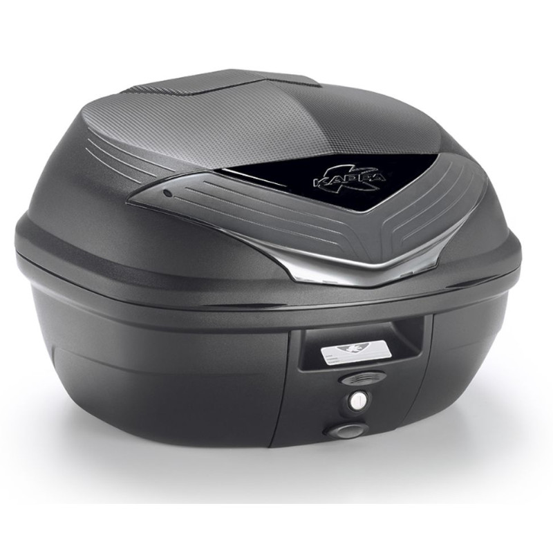 KAPPA KUFER CENTRALNY 35L MONOLOCK K355NT2 Z BIAŁYMI ODBLASKAMI ( ZAWIERA PŁYTĘ ) - ZASTĘPUJE K355NT