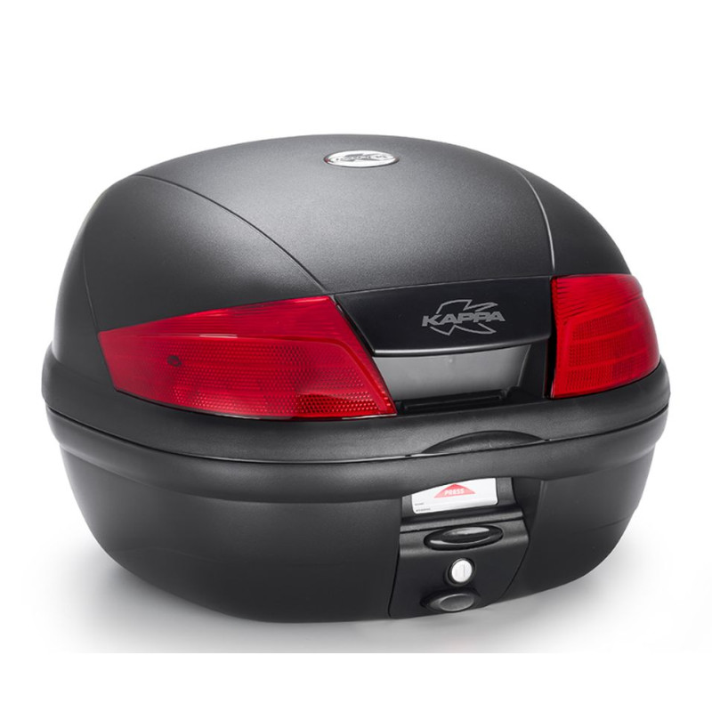 KAPPA KUFER CENTRALNY 35L MONOLOCK K35N2 ACTION Z CZERWONYMI ODBLASKAMI ( ZAWIERA PŁYTĘ ) - ZASTĘPUJE K35N