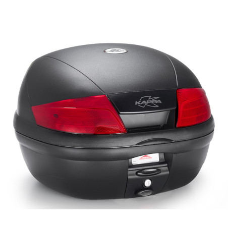 KAPPA KUFER CENTRALNY 35L MONOLOCK K35N2 ACTION Z CZERWONYMI ODBLASKAMI ( ZAWIERA PŁYTĘ ) - ZASTĘPUJE K35N