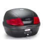 KAPPA KUFER CENTRALNY 35L MONOLOCK K35N2 ACTION Z CZERWONYMI ODBLASKAMI ( ZAWIERA PŁYTĘ ) - ZASTĘPUJE K35N