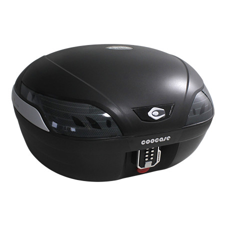 KUFER CENTRALNY COOCASE 48L KEYLESS PRZYCIEMNIONY ODBLASK