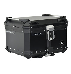 KUFER CENTRALNY ALUMINIOWY COOCASE 55L KEYLESS CZARNY
