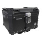 KUFER CENTRALNY ALUMINIOWY COOCASE 55L KEYLESS Z WYSUWANYM OPARCIEM CZARNY