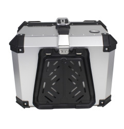 KUFER CENTRALNY ALUMINIOWY COOCASE 55L KEYLESS SREBRNY
