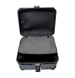 KUFER CENTRALNY ALUMINIOWY COOCASE 55L KEYLESS SREBRNY