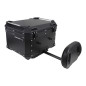 KUFER CENTRALNY ALUMINIOWY COOCASE 55L KEYLESS Z WYSUWANYM OPARCIEM CZARNY