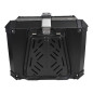 KUFER CENTRALNY ALUMINIOWY COOCASE 55L KEYLESS Z WYSUWANYM OPARCIEM CZARNY