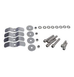KUFER CENTRALNY ALUMINIOWY COOCASE 55L KEYLESS SREBRNY