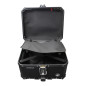 KUFER CENTRALNY ALUMINIOWY COOCASE 55L KEYLESS Z WYSUWANYM OPARCIEM CZARNY
