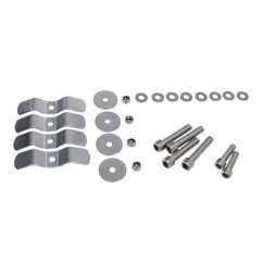 KUFER CENTRALNY ALUMINIOWY COOCASE 55L KEYLESS Z WYSUWANYM OPARCIEM CZARNY