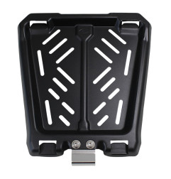 KUFER CENTRALNY ALUMINIOWY COOCASE 55L KEYLESS Z WYSUWANYM OPARCIEM SREBRNY
