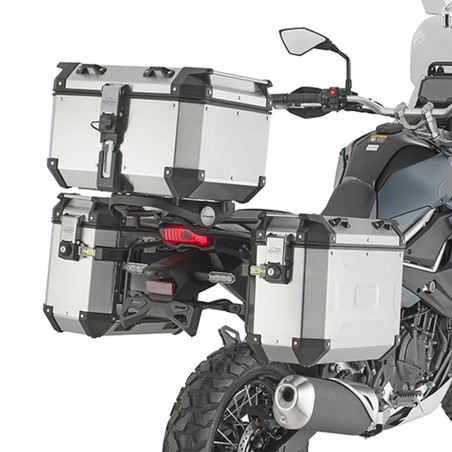 KAPPA 2026/06 STELAŻ KUFRÓW BOCZNYCH MONOKEY CAM SIDE KAWASAKI KLE 500 / SE '26-, - POD KUFRY KFR K'FORCE ORAZ KVG K'VOYAGER ALU