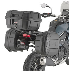 KAPPA 2026/06 STELAŻ KUFRÓW BOCZNYCH MONOKEY KAWASAKI KLE 500 / SE '26-, - RÓWNIEŻ POD KUFRY MONOKEY KMS K'MISSION ALU