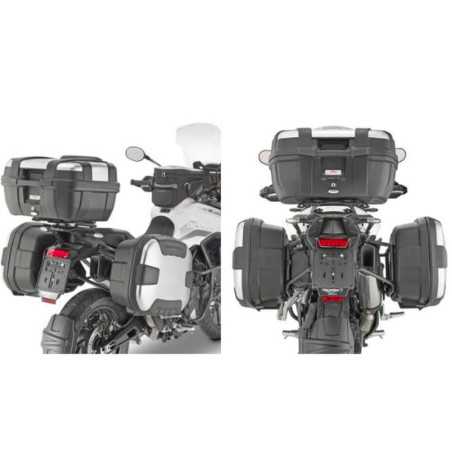 KAPPA STELAŻ KUFRÓW BOCZNYCH MONOKEY TRIUMPH TIGER 900 '20-'25, - RÓWNIEŻ POD KUFRY MONOKEY KMS K'MISSION ALU