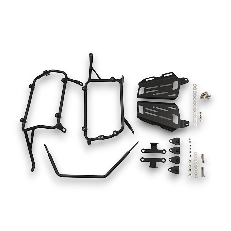 ZESTAW STELAŻY KUFER CENTRALNY + BOCZNE COOCASE BMW  R1200GS/R1250GS 2010-2023 PRAWY KUFER ASYMETRYCZNY