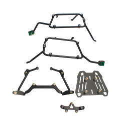 ZESTAW STELAŻY KUFER CENTRALNY + BOCZNE COOCASE BMW F800GS/F850GS 2010-2021 KUFRY BOCZNE SYMETRYCZNE