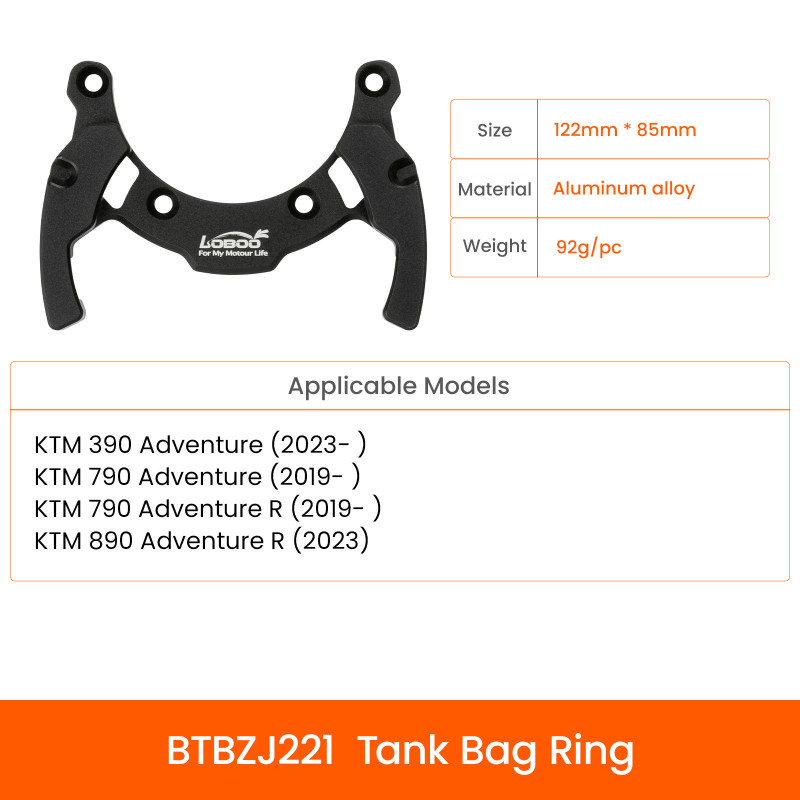 LOBOO Uchwyt Tank Bag KTM LOBOO Uchwyt Tank Bag KTM