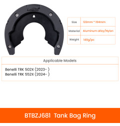 LOBOO Uchwyt Tank Bag BENELI TRK502X
