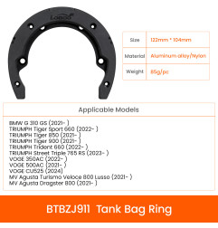 LOBOO Uchwyt Tank Bag TRIUMPH, MV AGUSTA, VOGE