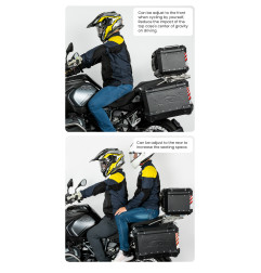 LOBOO Uchwyt kufra centralnego (wersja regulowana) KTM390ADV (2021-)