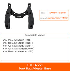 LOBOO Magnetyczny uchwyt do Tank Bag Easy, do KTM 390, KTM790, KTM 890