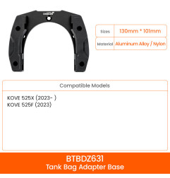 LOBOO Magnetyczny uchwyt do Tank Bag Easy, do KOVE 525X(2023-), KOVE 525F(2023)