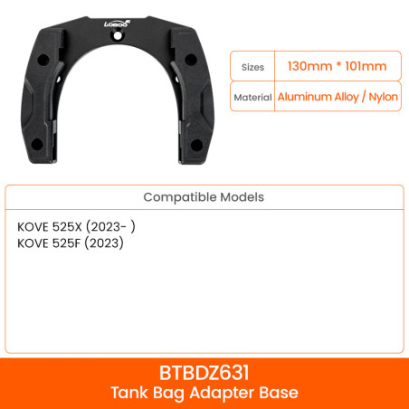 LOBOO Magnetyczny uchwyt do Tank Bag Easy, do KOVE 525X(2023-), KOVE 525F(2023)