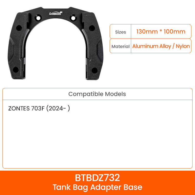 LOBOO Magnetyczny uchwyt do Tank Bag Easy, do ZONTES 703F (2024-) LOBOO Magnetyczny uchwyt do Tank Bag Easy, do ZONTES 703F (2024-)