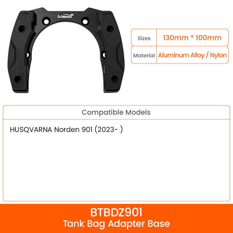 LOBOO Magnetyczny uchwyt do Tank Bag Easy, do HUSQVARNA Norden 901(2023-) LOBOO Magnetyczny uchwyt do Tank Bag Easy, do HUSQVARNA Norden 901(2023-)