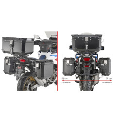 Kappa prawy stelaż kufra bocznego Monokey Cam Side Honda CRF 1100L Africa Twin/Adventure Sport 20-25
