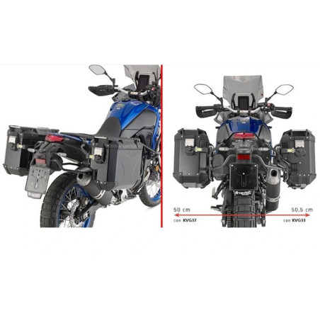 Kappa stelaż kufra bocznego Monokey Cam Side Yamaha Tenere 700/World Raid prawy KVGS33