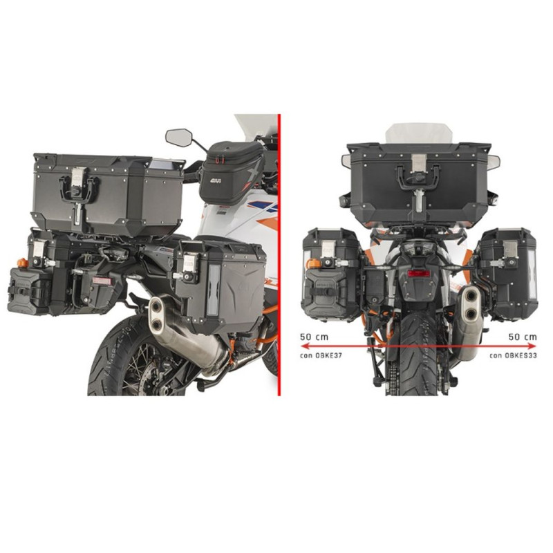 KAPPA Stelaż kufrów bocznych Monokey Cam Side KTM 1290 Super Adventure R/S 2021-2025 prawy