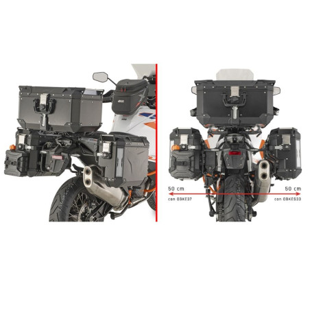 KAPPA Stelaż kufrów bocznych Monokey Cam Side KTM 1290 Super Adventure R/S 2021-2025 prawy