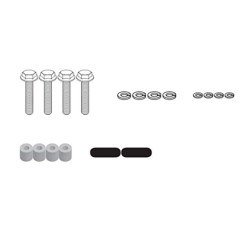 Kappa adapter montażu stelaża centralnego KZ2130 do Yamaha MT-07 Tracer / Tracer 7/7 GT 2016-2024