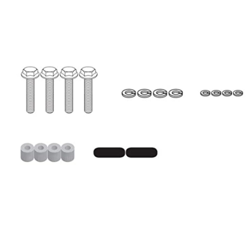 Kappa adapter montażu stelaża centralnego KZ2130 do Yamaha MT-07 Tracer / Tracer 7/7 GT 2016-2024