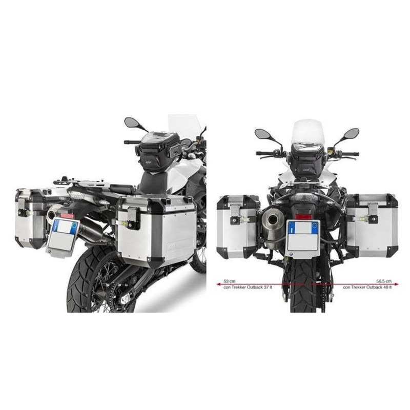 Kappa stelaż kufrów bocznych Monokey Cam Side BMW F 650/800 GS, F 700 GS 2008-2017