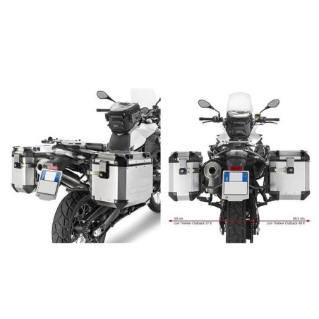 Kappa stelaż kufrów bocznych Monokey Cam Side BMW F 650/800 GS, F 700 GS 2008-2017