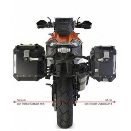 Kappa Stelaż kufrów bocznych Monokey Cam Side KTM Adventure 1050/1090/1190/1290 2013-2020