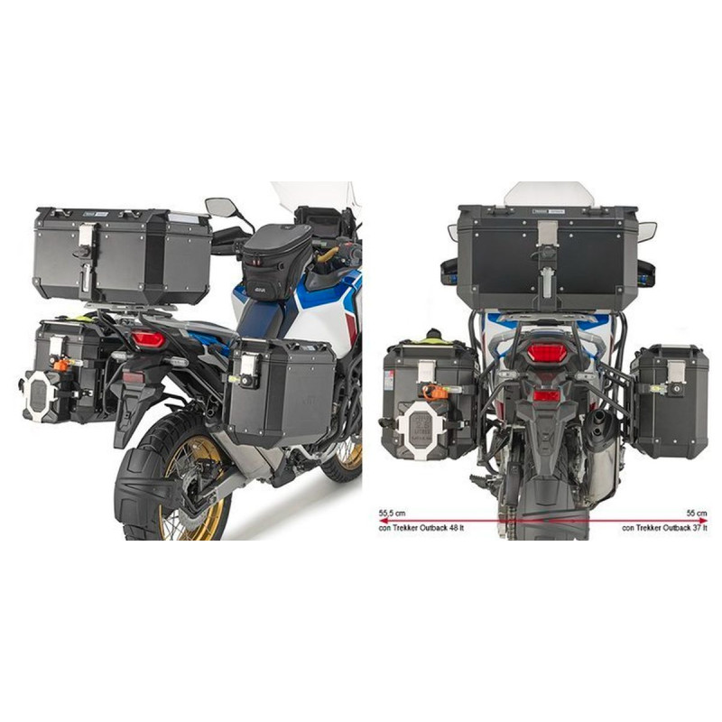 Kappa stelaż kufrów bocznych Monokey Cam Side Honda CRF 1100L Africa Twin Adventure Sports 2020-2025