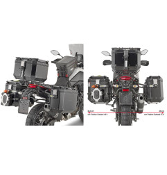 Kappa stelaż kufrów bocznych Monokey Cam Side Yamaha Tenere 700/World Raid 2019-2024, alu