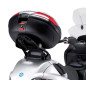 KAPPA Stelaż kufra centralnego uchylny Piaggio MP3 125/250/300/400 06-14 z płytą Monokey