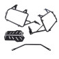 ZESTAW STELAŻY KUFER CENTRALNY + BOCZNE COOCASE QJMOTOR SVT650X 2024-