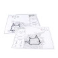 ZESTAW STELAŻY KUFER CENTRALNY + BOCZNE COOCASE QJMOTOR SVT650X 2024-