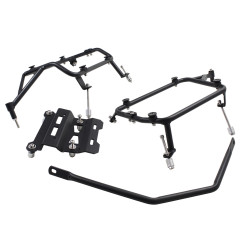 ZESTAW STELAŻY KUFER CENTRALNY + BOCZNE COOCASE TRIUMPH TIGER 900 KUFRY BOCZNE ASYMETRYCZNE