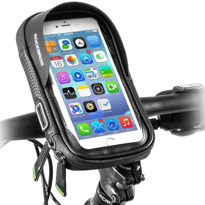 Sakwa, uchwyt rowerowy na telefon torba na kierownicę Rockbros B17-3-6 Sakwa, uchwyt rowerowy na telefon torba na kierownicę Rockbros B17-3-6