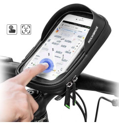 Sakwa, uchwyt rowerowy na telefon torba na kierownicę Rockbros B17-3-6