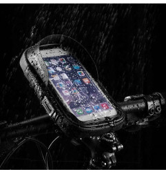 Sakwa, uchwyt rowerowy na telefon torba na kierownicę Rockbros B17-3-6