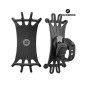 Rowerowy uchwyt na telefon gumowy ROCKBROS (LF436BK) czarny Rowerowy uchwyt na telefon gumowy ROCKBROS (LF436BK) czarny